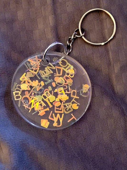 Alphabet Keychain