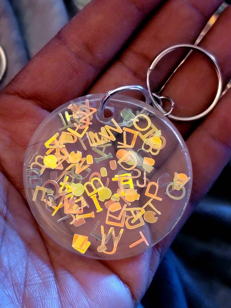 Alphabet Keychain