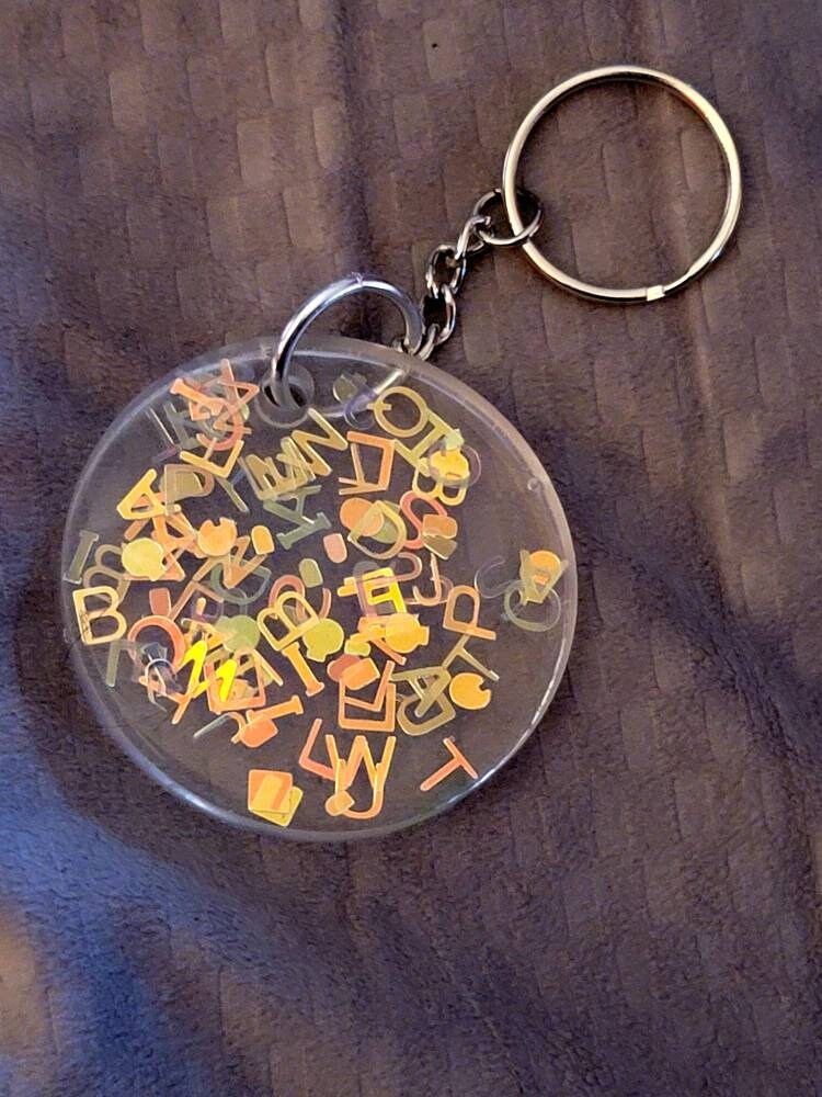 Alphabet Keychain