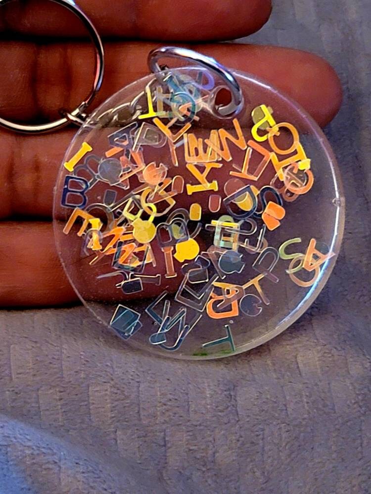 Alphabet Keychain