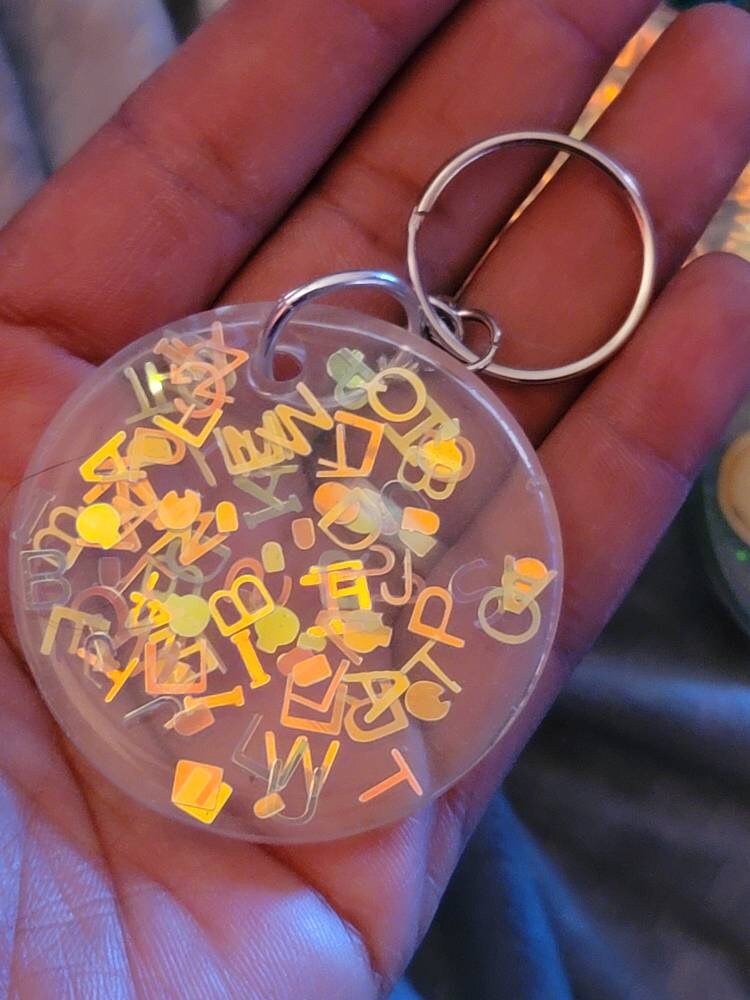 Alphabet Keychain