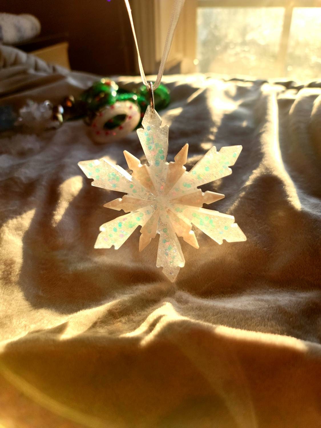 Frosty Christmas Ornament