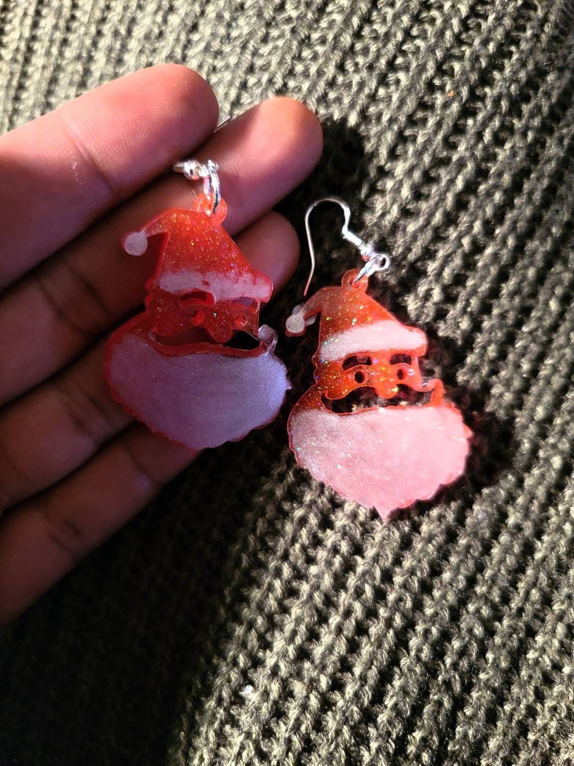 Santa Earrings