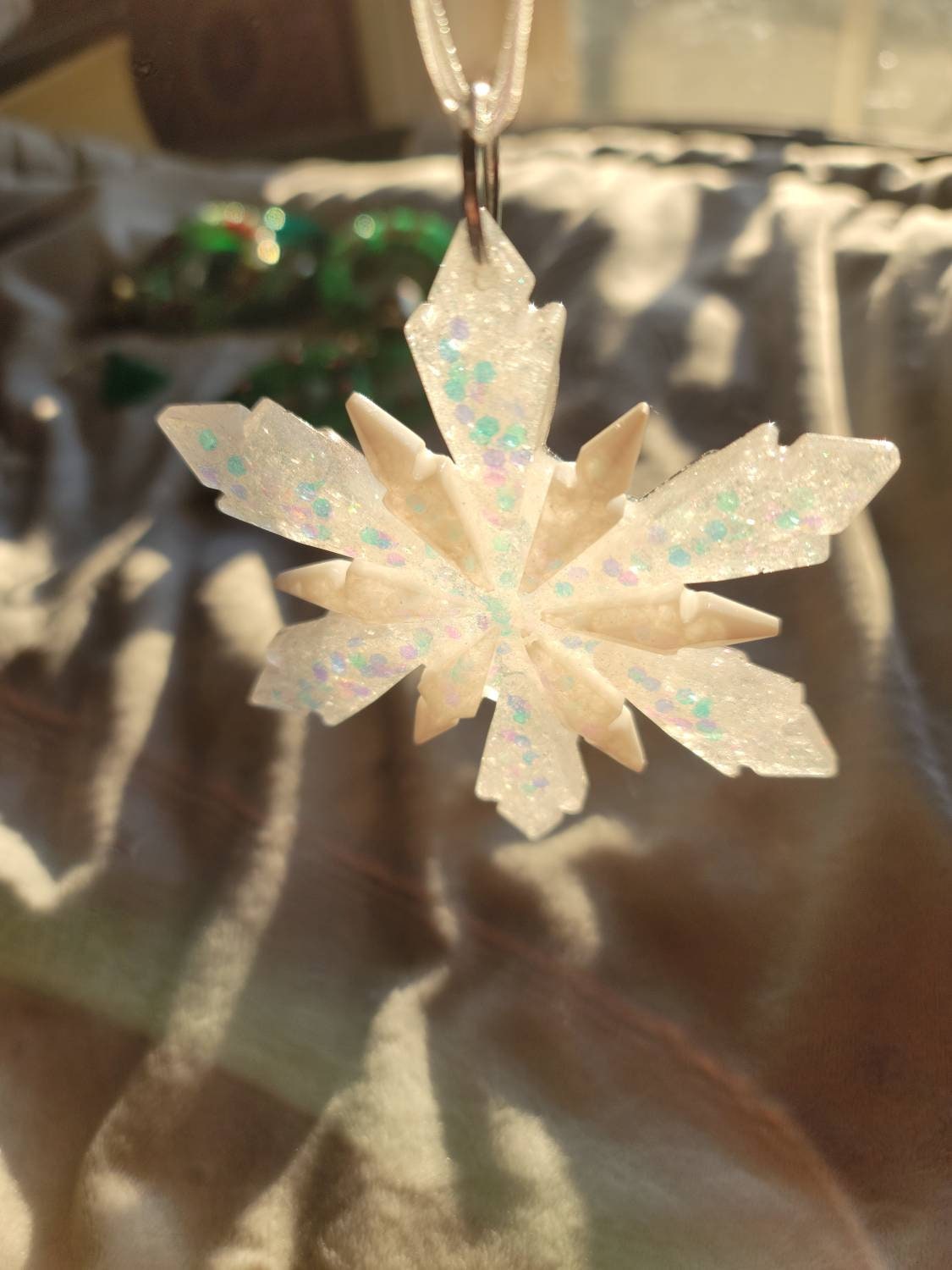 Frosty Christmas Ornament